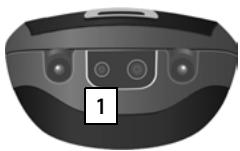 GIGASET R650H - Connecting the headset - 1