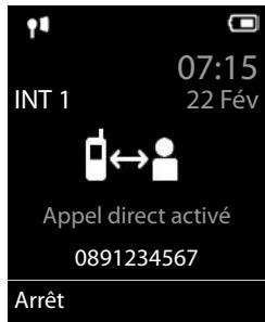 GIGASET S850 - Appel direct - 1