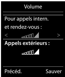 GIGASET S850 - Volume de sonnerie - 2