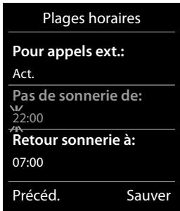 GIGASET S850 - Commande temporelle pour les appels externes - 3