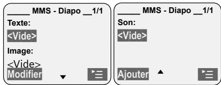 GIGASET SL750 PRO, SL750H PRO - Création du contenu du MMS - 1