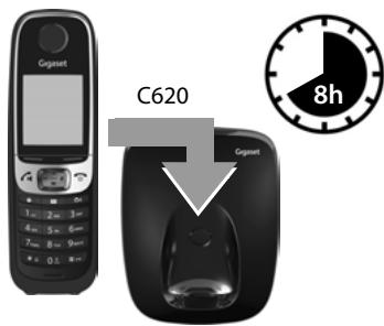 GIGASET 620 - Chargement des batteries - 2