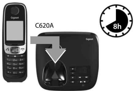 GIGASET 620 - Chargement des batteries - 1