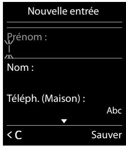 GIGASET 620 - Saisie de texte et de numéros - 1