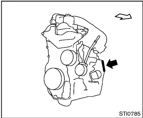 NISSAN JUKE 2012 - NUMERO D'IDENTIFICATION DU VÉHICULE (numéro de châtssis) - 1