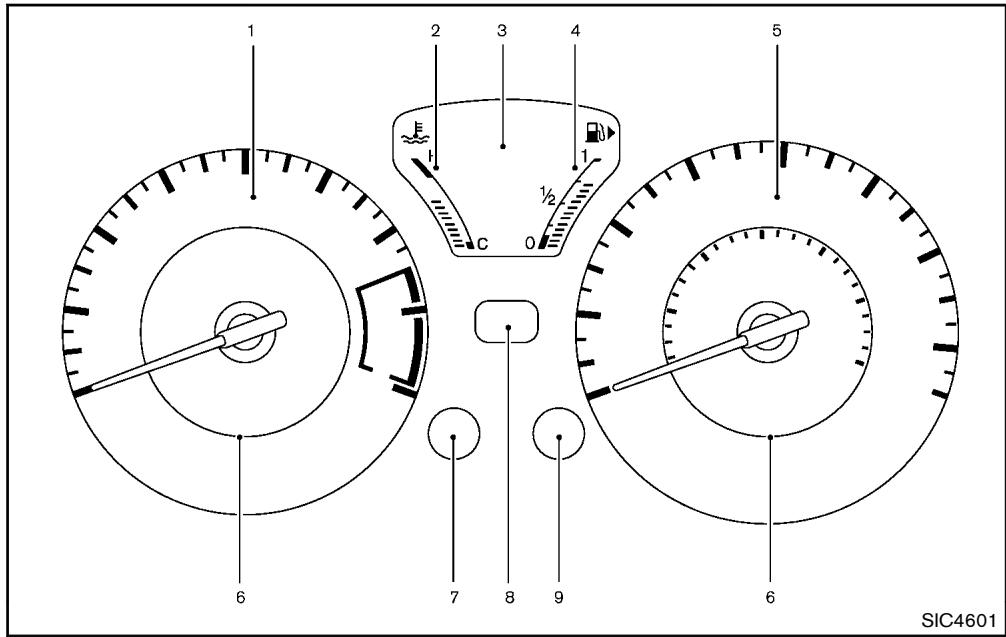 NISSAN JUKE 2012 - COMPTEURS ET INDICATEURS - 1