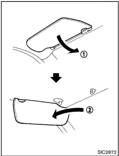 NISSAN JUKE 2012 - PARE-SOLEIL - 2