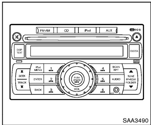 NISSAN JUKE 2012 - DISP TEXT Changement de L'AFFICHAGE DE LA RADIO : - 1