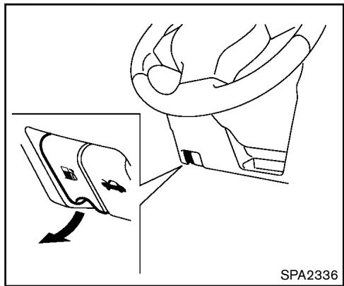 NISSAN JUKE 2012 - TRAPPE DU RÉSERVOIR DE CARBURANT - 1