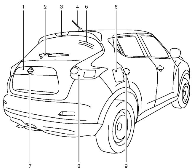 NISSAN JUKE 2012 - SIÉGES, CEINTURES DE SÉCURITÉ ET SYSTEMÉMES DE RETENUE SUPPLEMENTaire (SRS) - 3