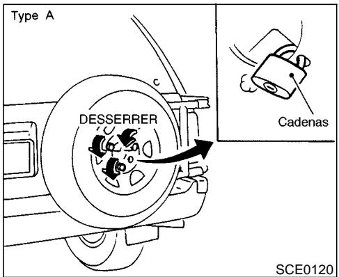 NISSAN PATHFINDER 1999 - Roue de secours et outils - 2
