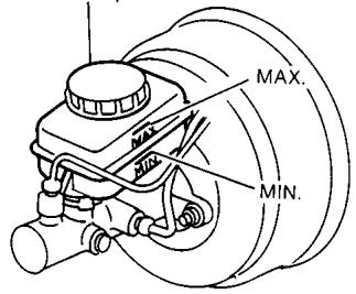 NISSAN PATHFINDER 1999 - LIQUIDE DE FREIN ET D'EMBRAYAGE - 1