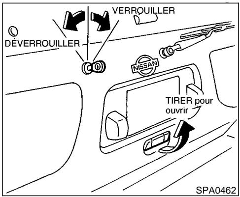 NISSAN PATHFINDER 1999 - HAYON - 1