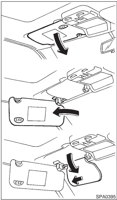 NISSAN PATHFINDER 1999 - PARE-SOLEIL - 1