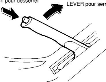 NISSAN PATHFINDER 1999 - FREIN DE STATIONNEMENT - 1