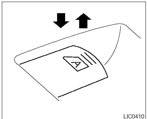 NISSAN PATHFINDER 2008 - Verrouillage des glaces des passagers - 1