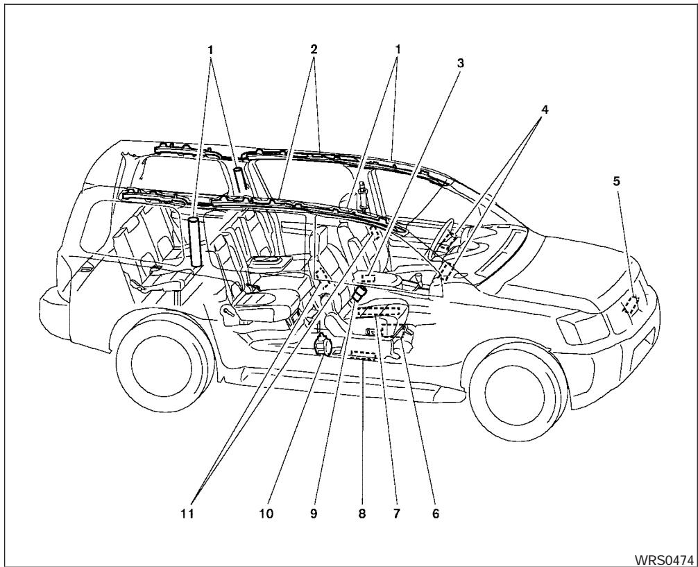 NISSAN PATHFINDER 2008 - AVERTISSEMENT - 2