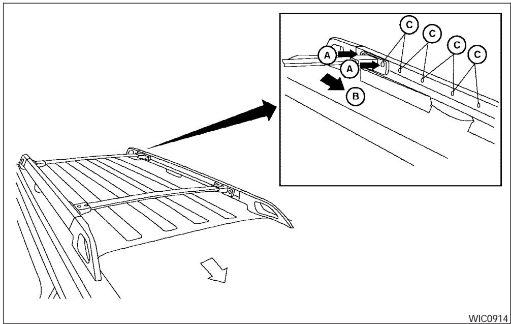 NISSAN PATHFINDER 2008 - AVERTISSEMENT - 1