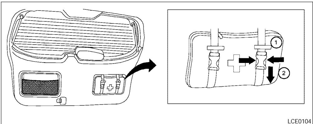 NISSAN PATHFINDER 2008 - En cas d'urgence - 1