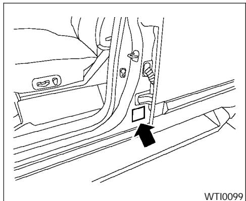 NISSAN PATHFINDER 2008 - NUMERO D'IDENTIFICATION DU VEHICULE (numéro du chassin) - 2