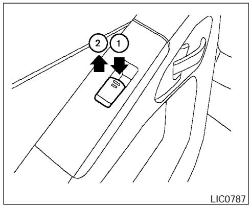 NISSAN PATHFINDER 2008 - Commande des glaces électriques du côte conducteur - 2