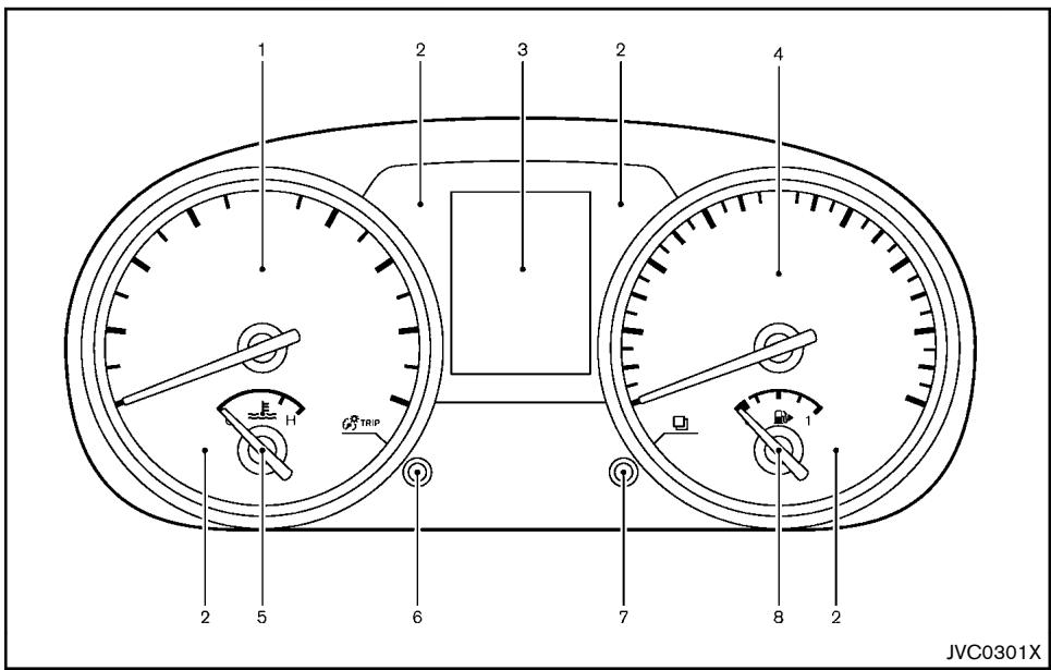 NISSAN ROGUE 2013 - Instruments et commandes - 3