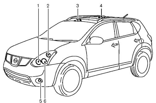NISSAN ROGUE 2013 - Pour les États-Unis : - 3