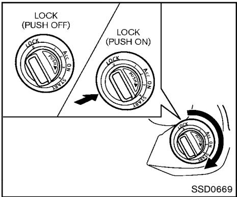 NISSAN ROGUE 2013 - CONTACTEUR D'ALLUMAGE - 1