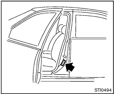 NISSAN ROGUE 2013 - IDENTIFICATION DU VEHICULE - 6