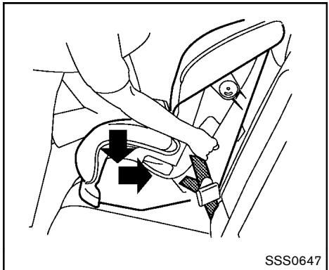 NISSAN ROGUE 2013 - INSTALLATION D'UN DISPOSITIF DE RETENUE POUR ENFANTS ORIENTÉ VERS L'AVANT AVEC SYSTème LATCH - 3