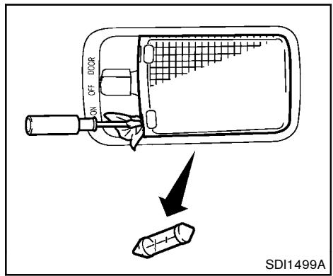 NISSAN ROGUE 2013 - PRECAUTION - 11