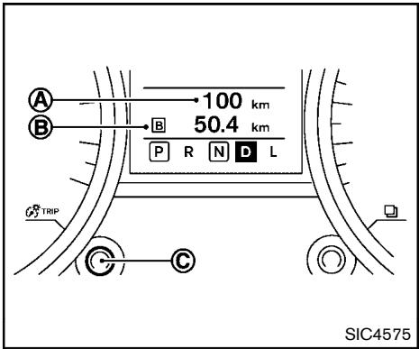 NISSAN ROGUE 2013 - INDICATEUR DE VITESSE - 1