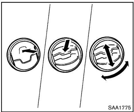 NISSAN ROGUE 2013 - BOUCHES D'AÉRATION - 1