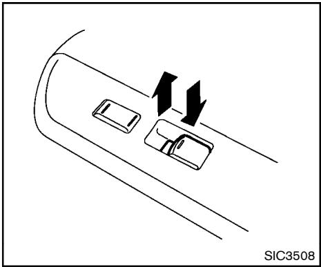 NISSAN ROGUE 2013 - Commande de l'eve-vitre principale (cote conducteur) - 1