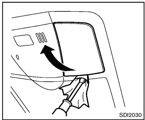 NISSAN ROGUE 2013 - PRECAUTION - 9