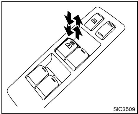 NISSAN ROGUE 2013 - Commande de l'eve-vitre principale (cote conducteur) - 2