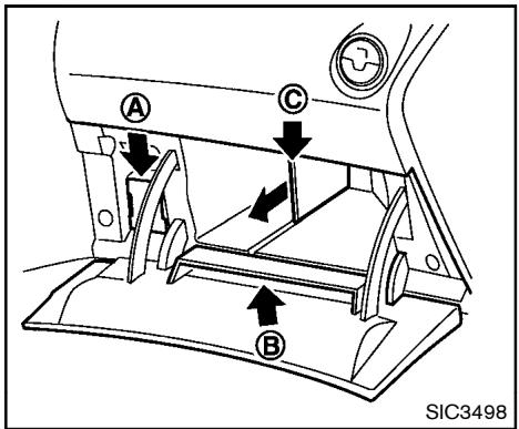 NISSAN ROGUE 2013 - BOITIER DE CONSOLE - 1