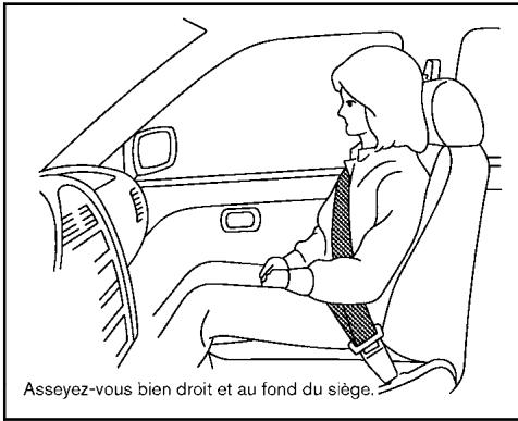 NISSAN ROGUE 2013 - PRECAUTIONS À PRENDRE AVEC LES CEINTURES DE SECURITE - 3