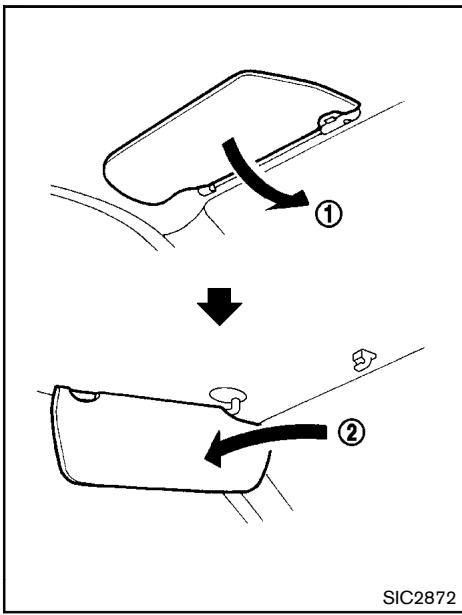 NISSAN ROGUE 2013 - PARE-SOLEIL - 1