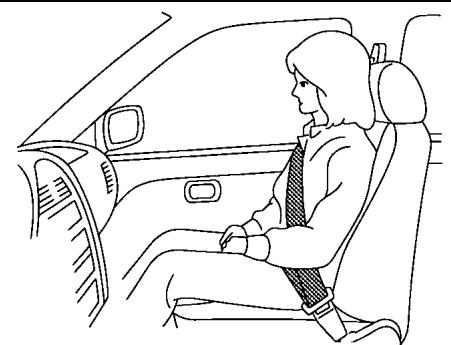 NISSAN ROGUE 2013 - PRECAUTIONS À PRENDRE AVEC LES SYSTÉMES DE RETENUE SUPPLEMENTaire - 3