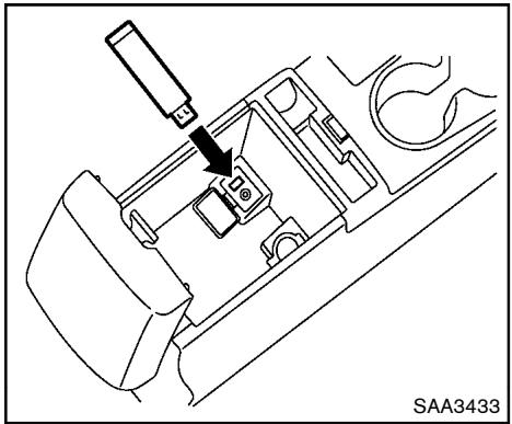 NISSAN ROGUE 2013 - Bouton AUX (auxiliaire) : - 1
