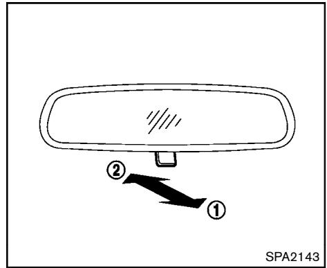 NISSAN ROGUE 2013 - RETROVISEUR INTÉRIEUR - 1