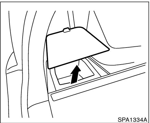 NISSAN X-TRAIL 2006 - CROCHETS POUR BAGAGES - 1