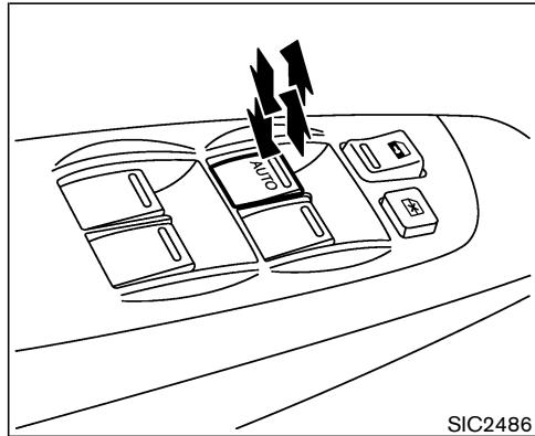 NISSAN X-TRAIL 2006 - Commande de lève-vitres principale (côté conducteur) - 2