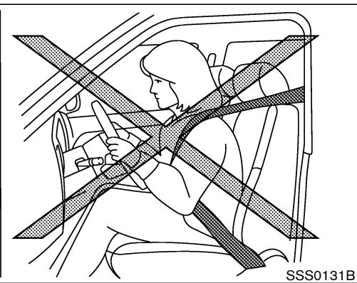 NISSAN X-TRAIL 2006 - PRECAUTIONS À PRENDRE AVEC LES SYSTÉMES DE RETENUE SUPPLEMENTaire - 2