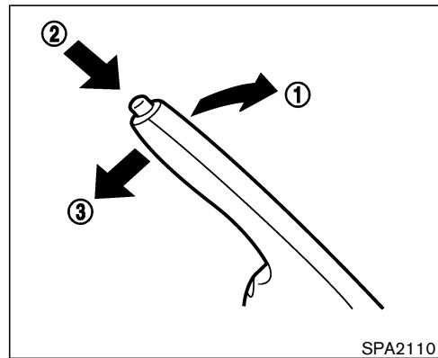 NISSAN X-TRAIL 2006 - FREIN DE STATIONNEMENT - 1