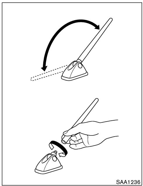 NISSAN X-TRAIL 2006 - Réception radio en modulation d'amplitude (AM): - 1