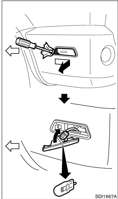 NISSAN X-TRAIL 2006 - Méthode de remplacement - 3