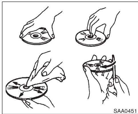 NISSAN X-TRAIL 2006 - CD EJECT (Ejection de CD) : - 1