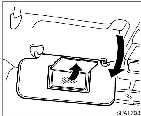 NISSAN X-TRAIL 2006 - évaluercorrectementlesdistancesdes autresobjets. - 2